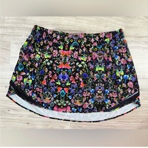 Lululemon Hotty Hot High-Rise Colorful Floral Skirt